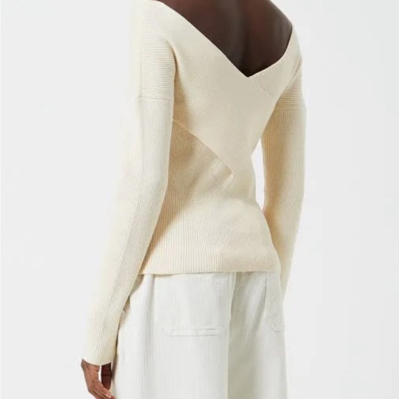 French connection, Lydia Faux  wrap sweater - Picture 5 of 10